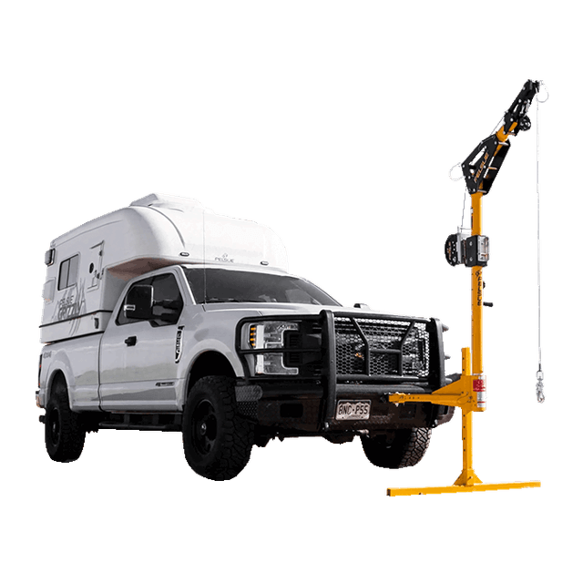 Davit Vehicle Hitch Mount System