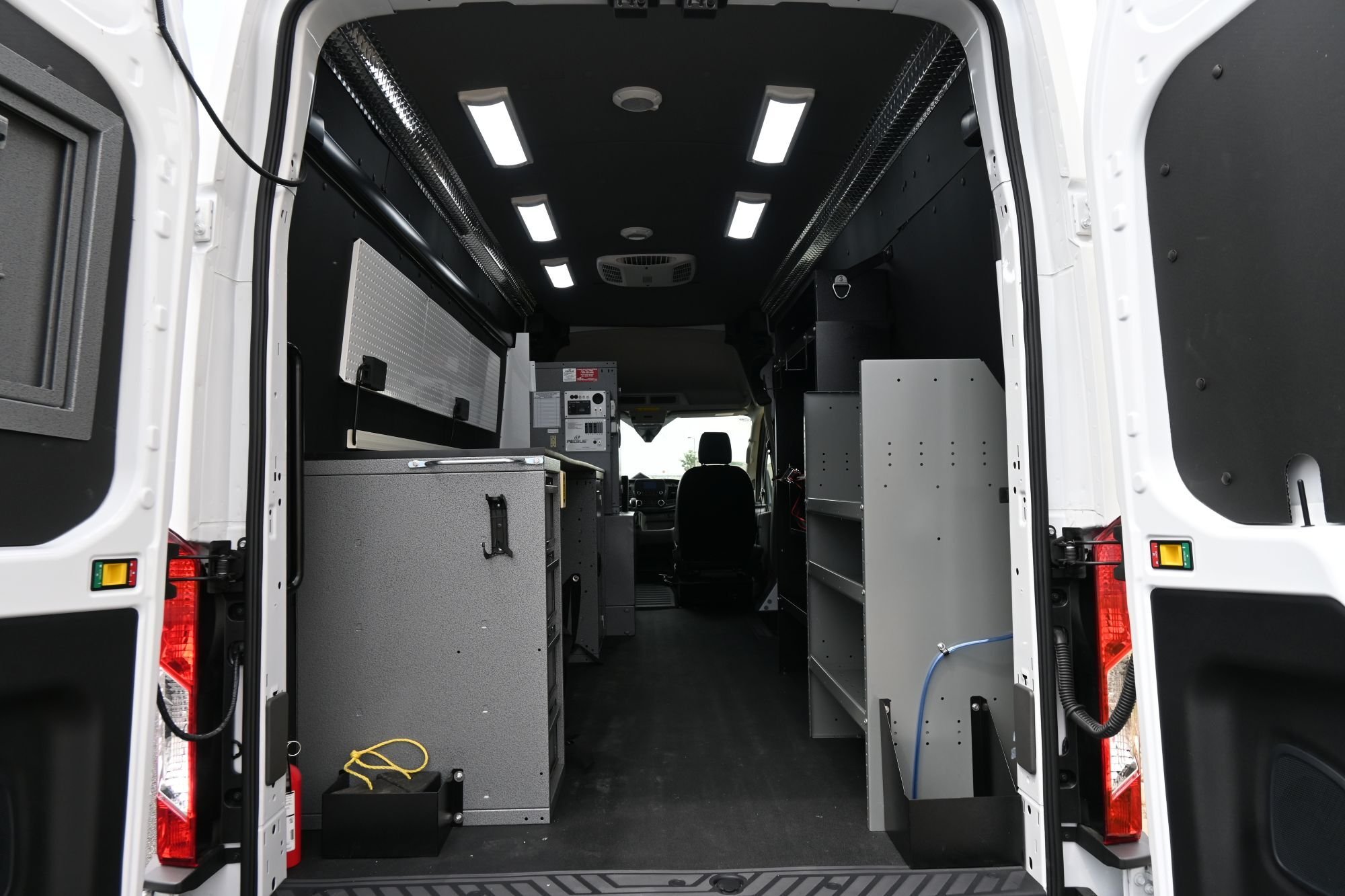 fiber-splicing-van-interior